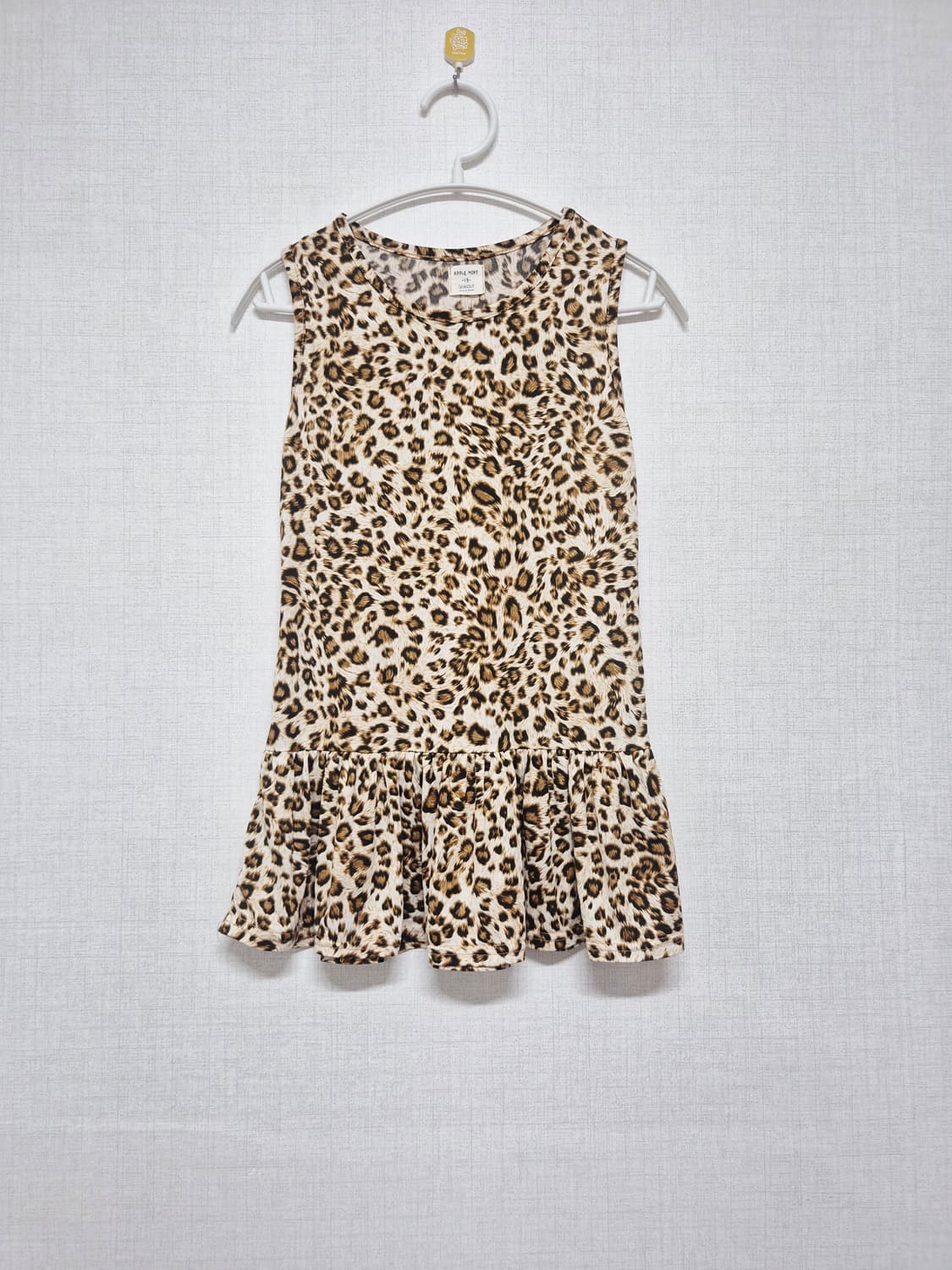 리틀비티 아동용 레오파드 민소매 원피스 상품이미지1