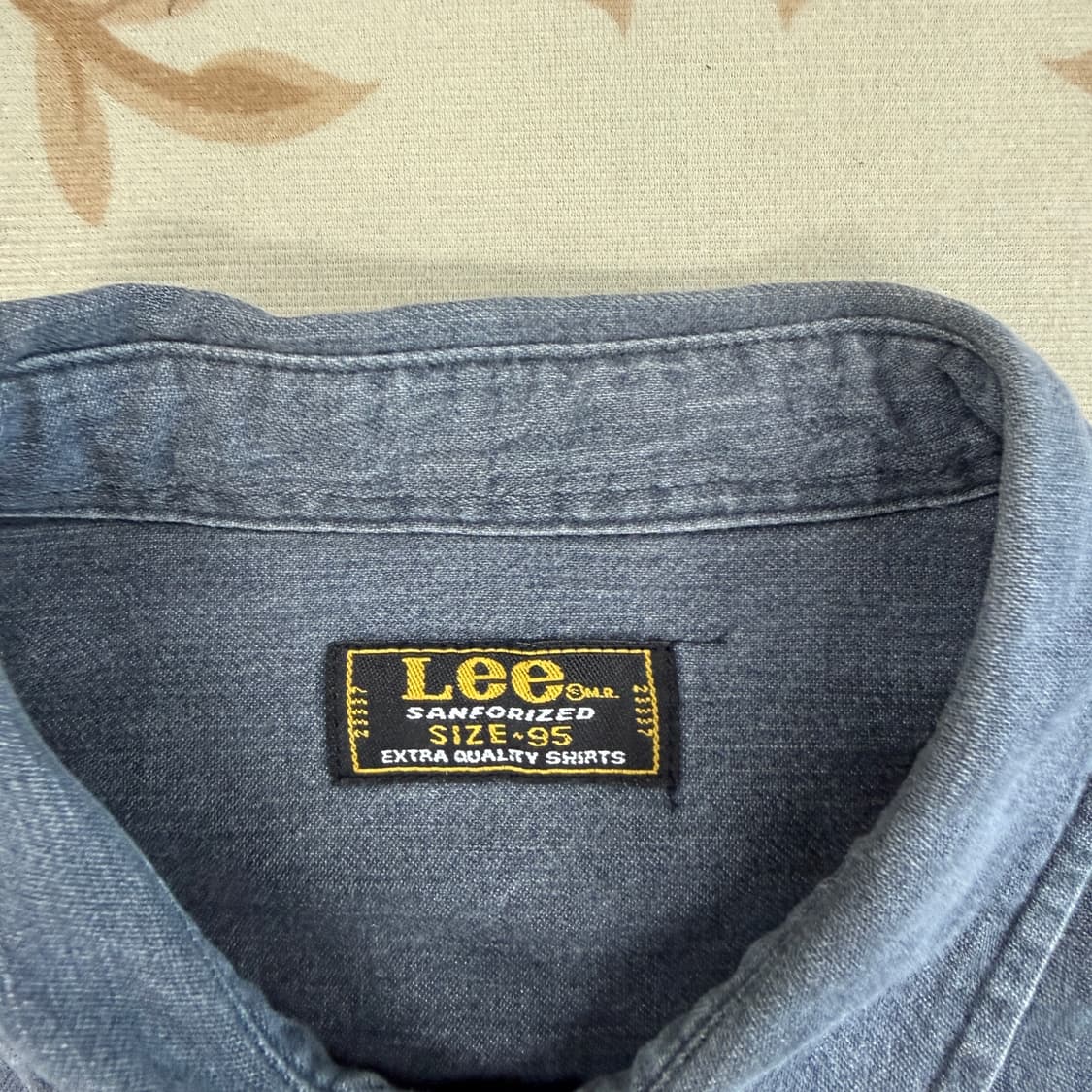 (M)90s 리 LEE 라이더스투 포켓 데님셔츠 상품이미지2