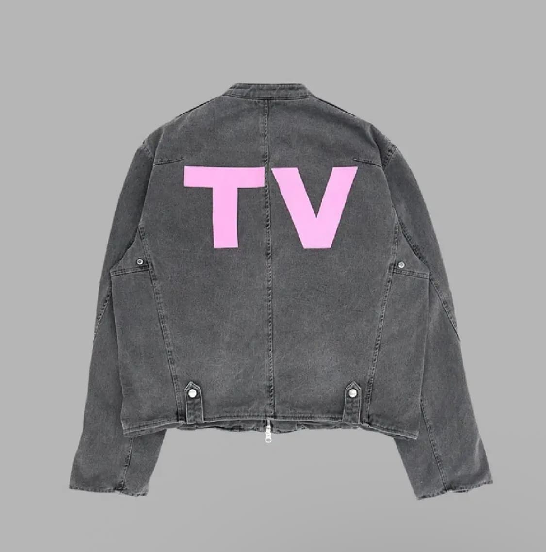 더뮤지엄비지터 피그먼트 라이더 자켓 상품이미지2