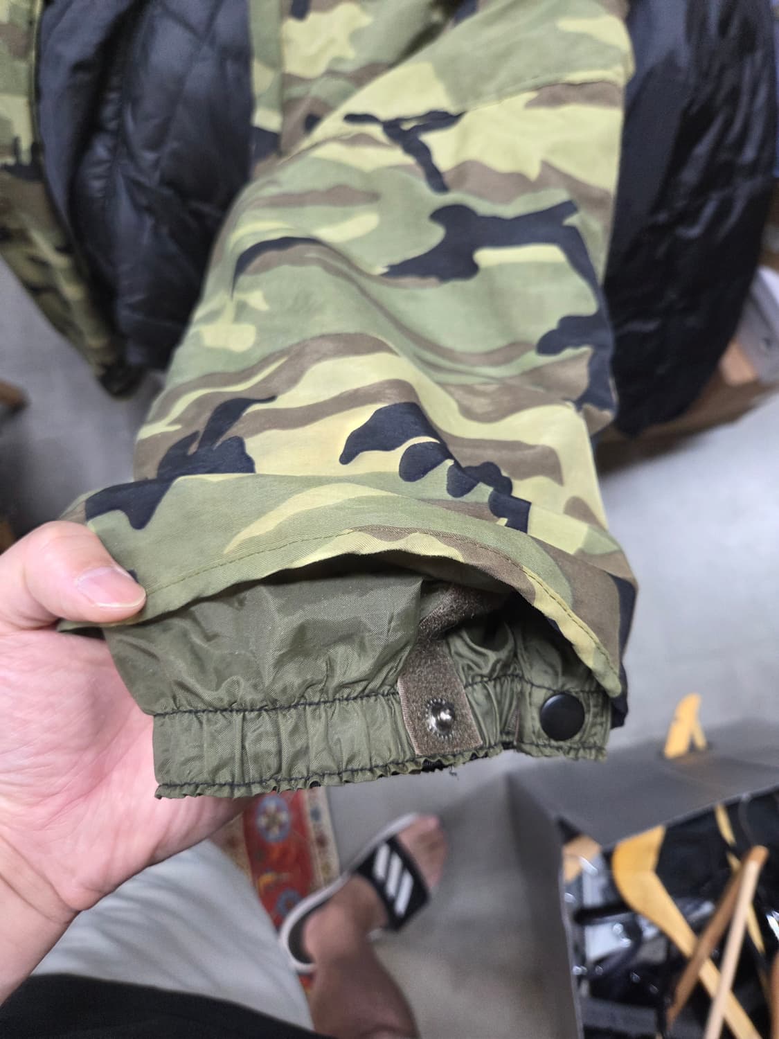 메데코 밀리터리 카모 팬츠 m 상품이미지5