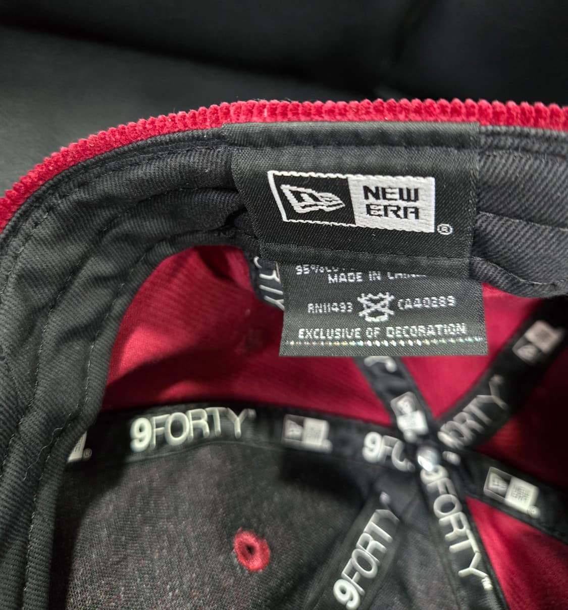 뉴에라 9FIFTY 뉴욕양키스 코듀로이 볼캡 ONE SIZE  상품이미지9