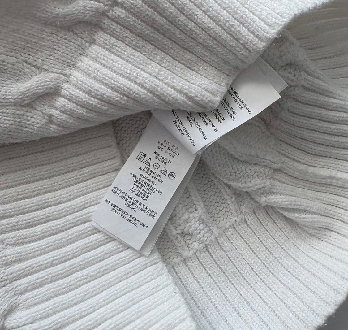 Polo 폴로랄프로렌 화이트 케이블 니트 상품이미지5