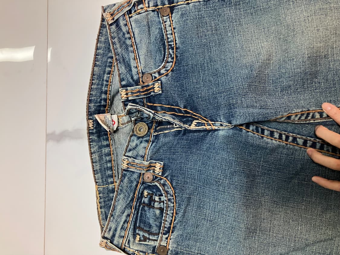 Big T 빈티지 빅티 미듐워시 로우라이즈 부츠컷 트루릴리젼 상품이미지7