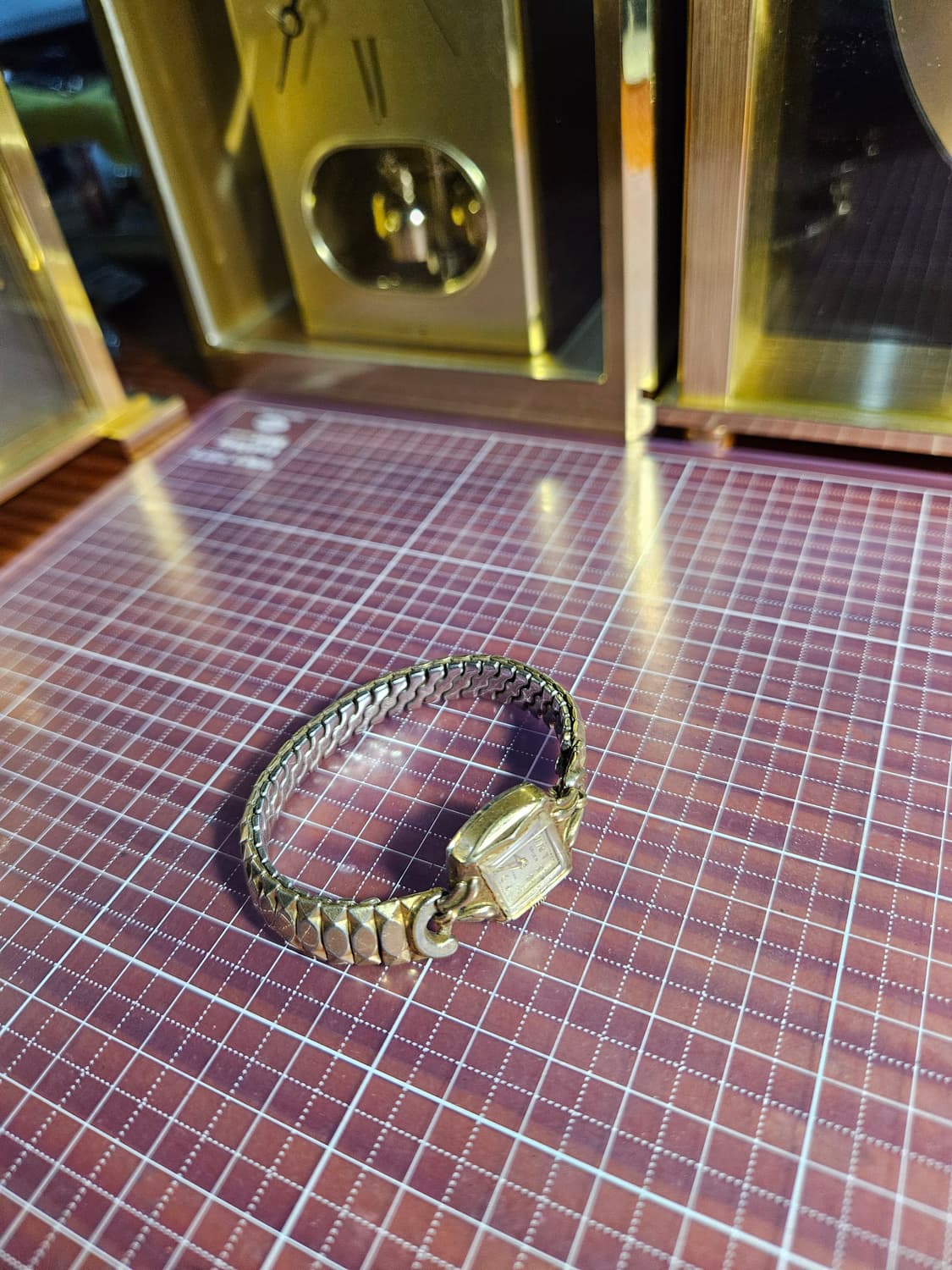 그루엔(gruen) 여성용 빈티지 수동 핸드와인딩 시계 상품이미지4