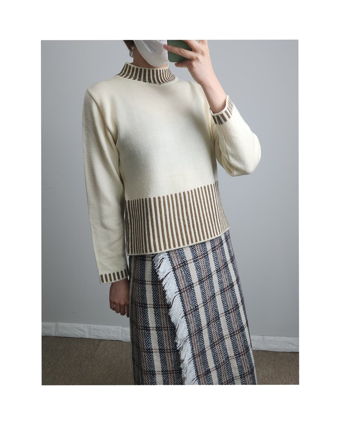 스트라이프 니트 상품이미지1