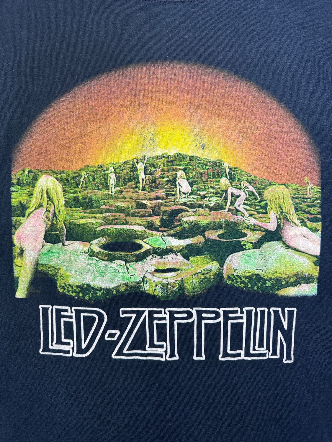 빈티지 00s 레드제플린 HOUSES OF THE HOLY 밴드티 S 상품이미지2