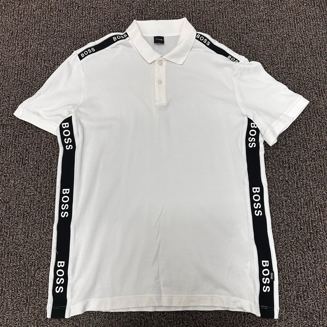 HUGO BOSS 휴고 보스 카라티 반팔티셔츠 화이트 XL 상품이미지2