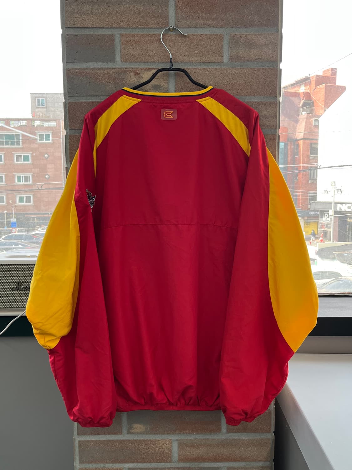 빈티지 올드스쿨 V넥 바람막이 웜업자켓 상품이미지7