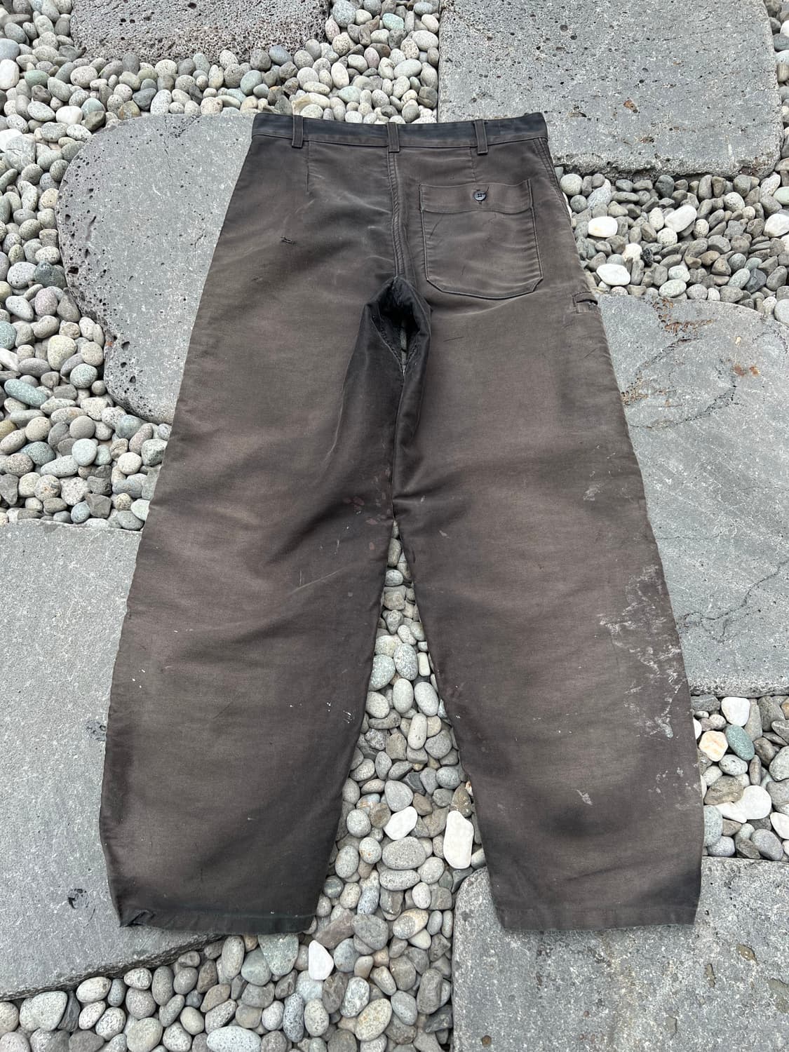 (30인치)OLD EURO BEAUFORT 블랙몰스킨워크팬츠 상품이미지6