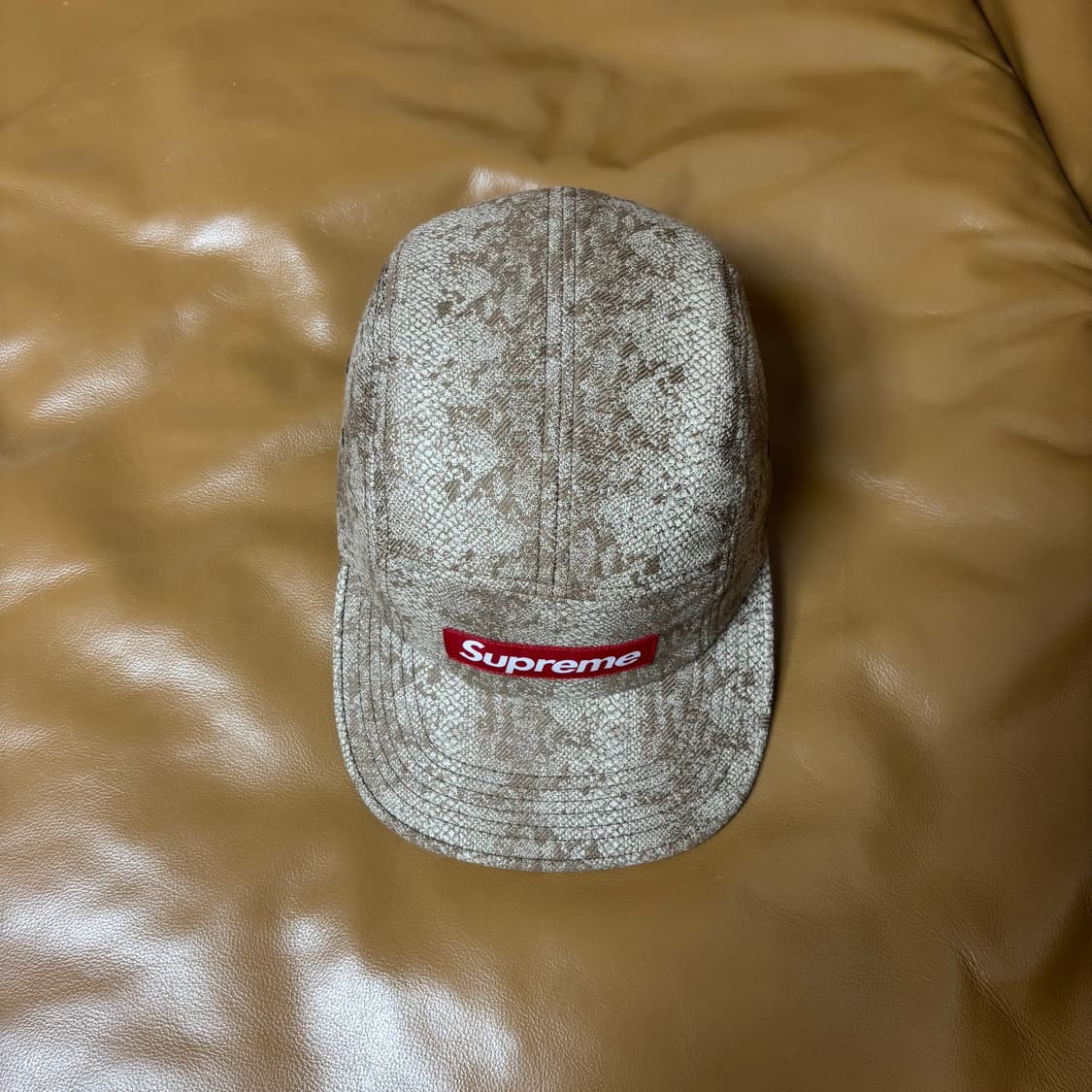 Supreme 슈프림 스네이크 캠프캡 모자 (Snake Skin) 상품이미지5