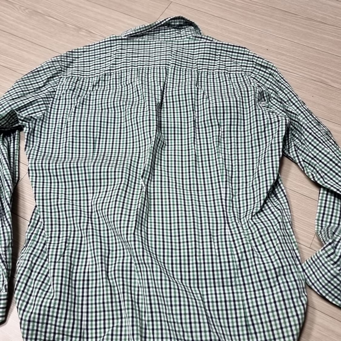 라코스테 긴팔 깅엄 체크 셔츠(42) 상품이미지2