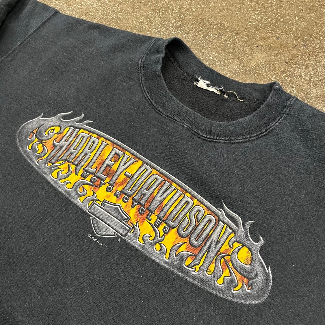 00s 할리데이비슨 플레임 맨투맨 (95) 상품이미지4