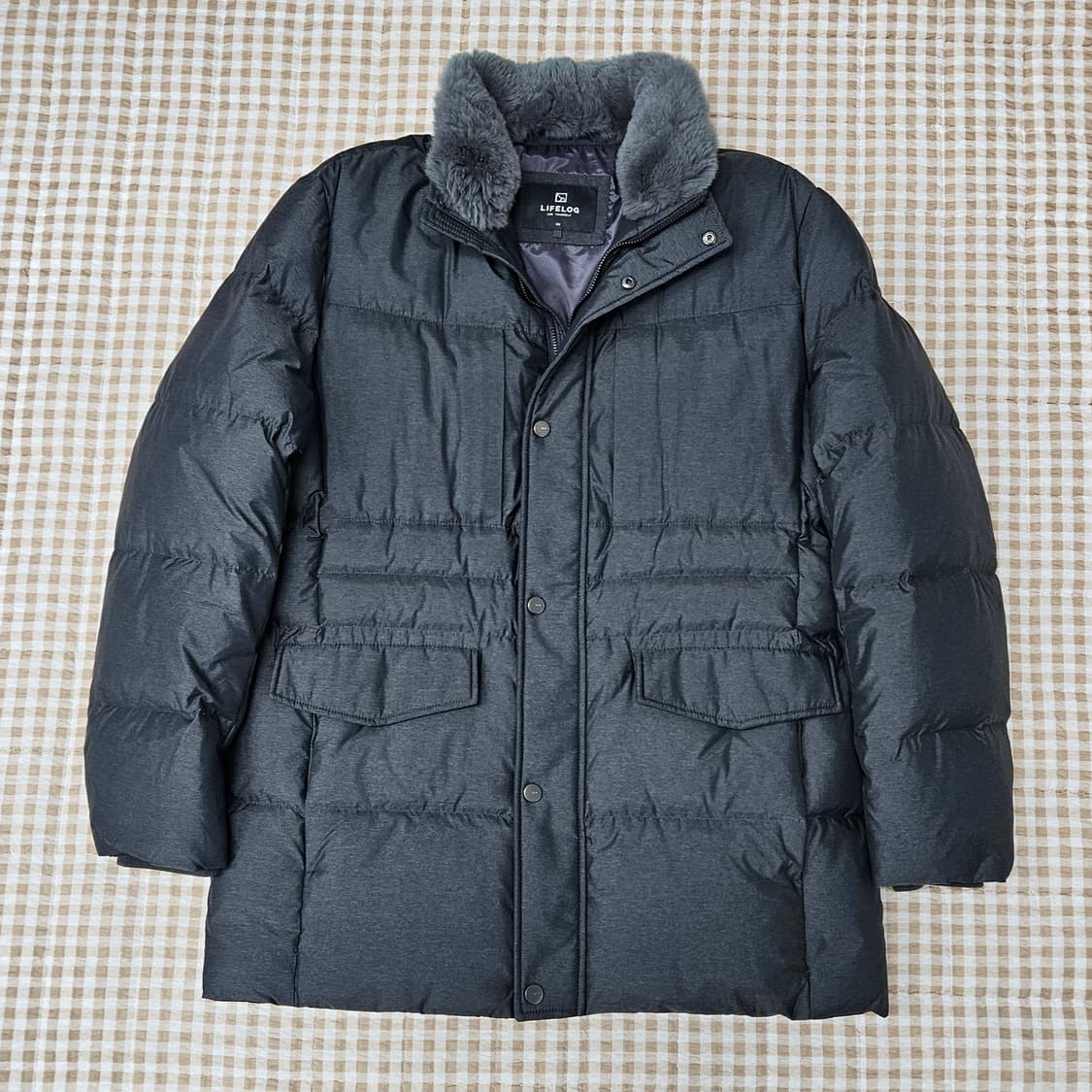 라이프로그 오리털 코트형 패딩 남자100 상품이미지1
