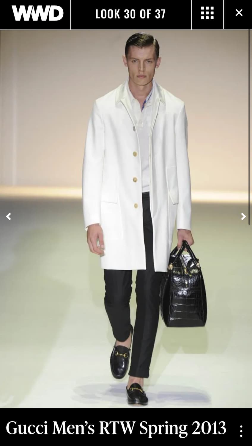 GUCCI 구찌 코트 아이보리 52 상품이미지1