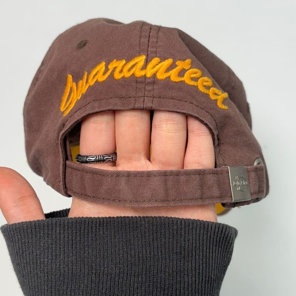 DICKIES y2k 패치 볼캡 브라운 상품이미지5