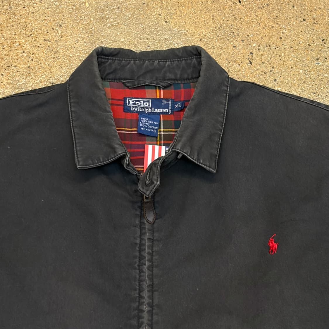 레어 90s USA 빈티지 폴로랄프로렌 스윙자켓 스윙탑 헤링본자켓 ⠀ 상품이미지3