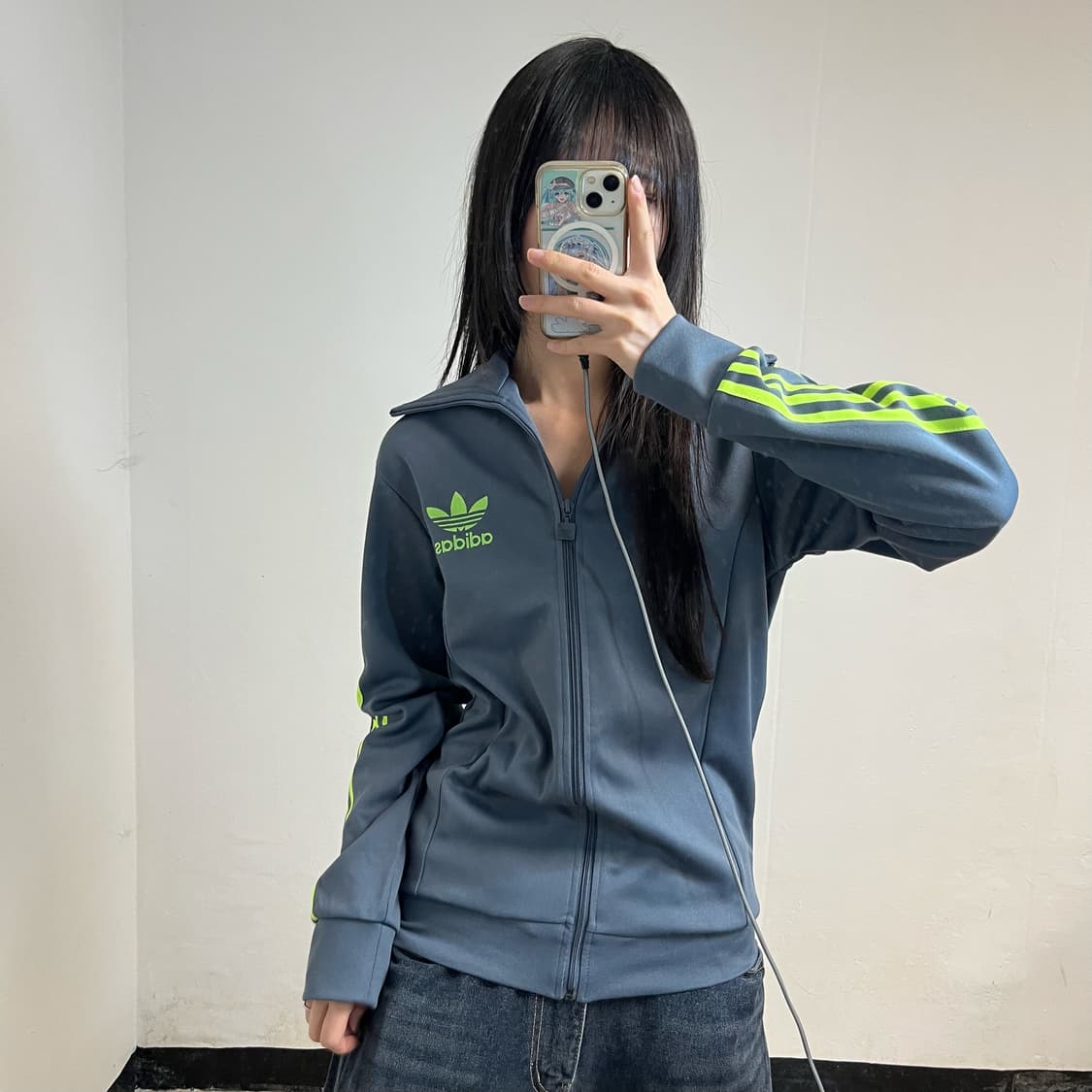 Adidas Grey Europa Track Jacket 상품이미지1