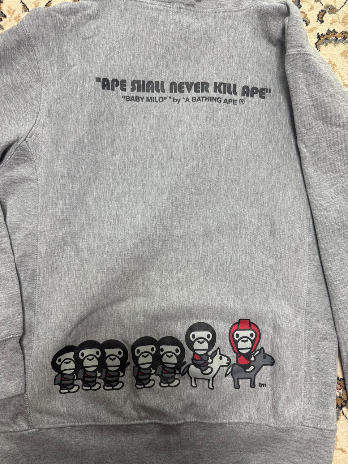 베이프 아미 후디 M 상품이미지3