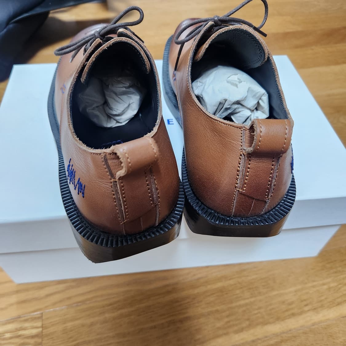 아더에러 커브 더비 슈즈 브라운 270 상품이미지2