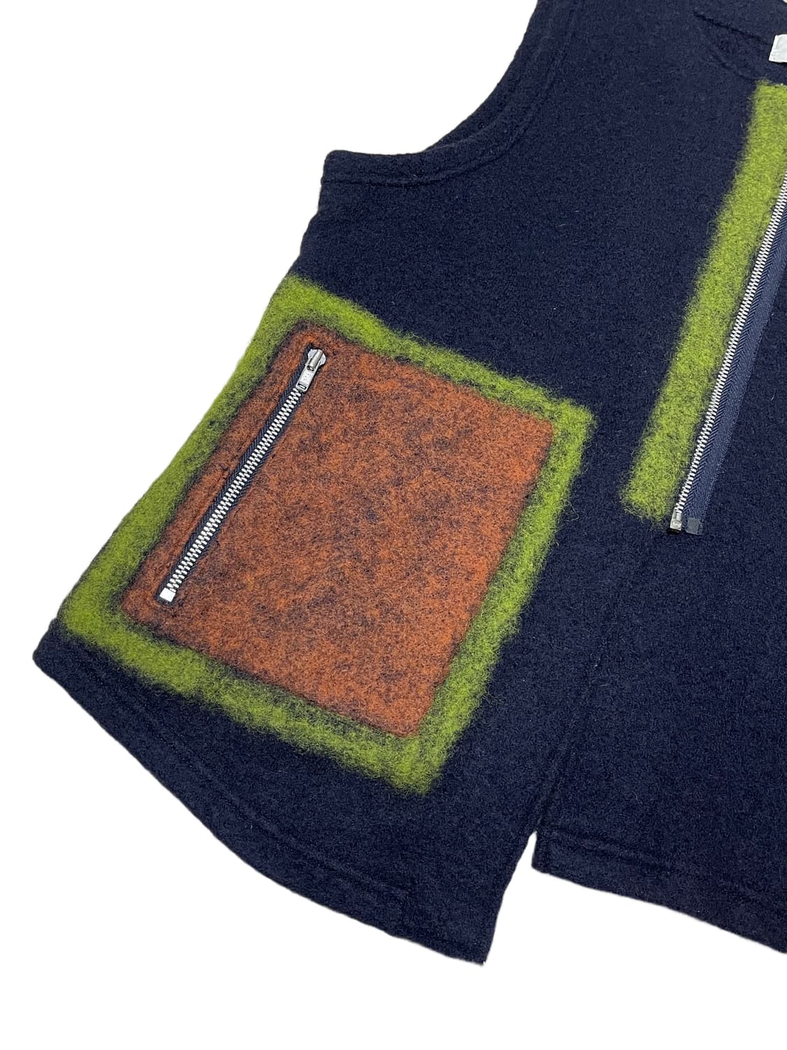 t.b(Teresa van buren) Wool Zip Vest 상품이미지4