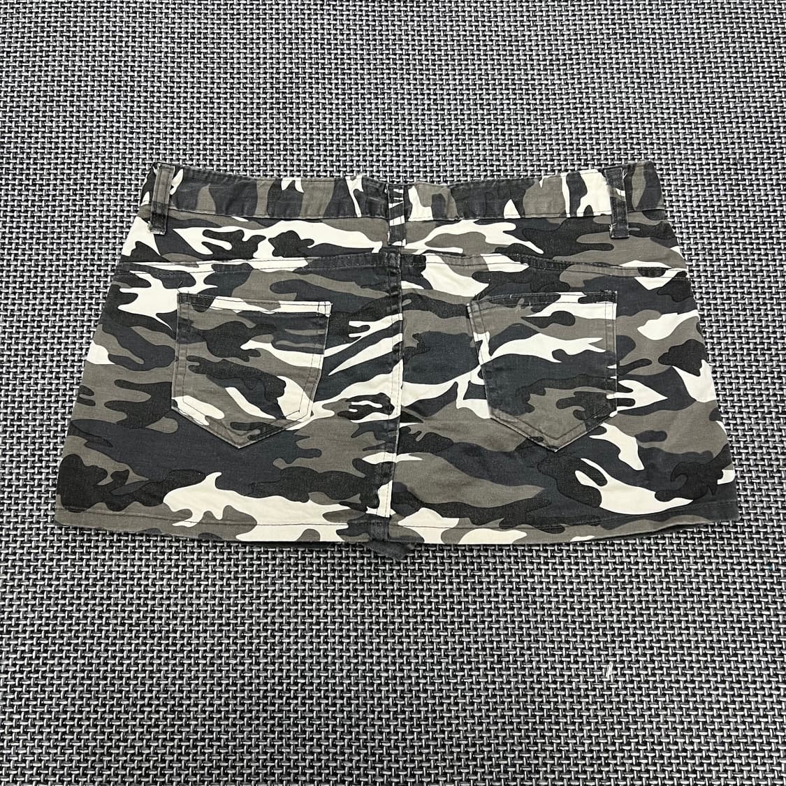 빈티지 카모 로우라이즈 팬츠스커트 상품이미지4