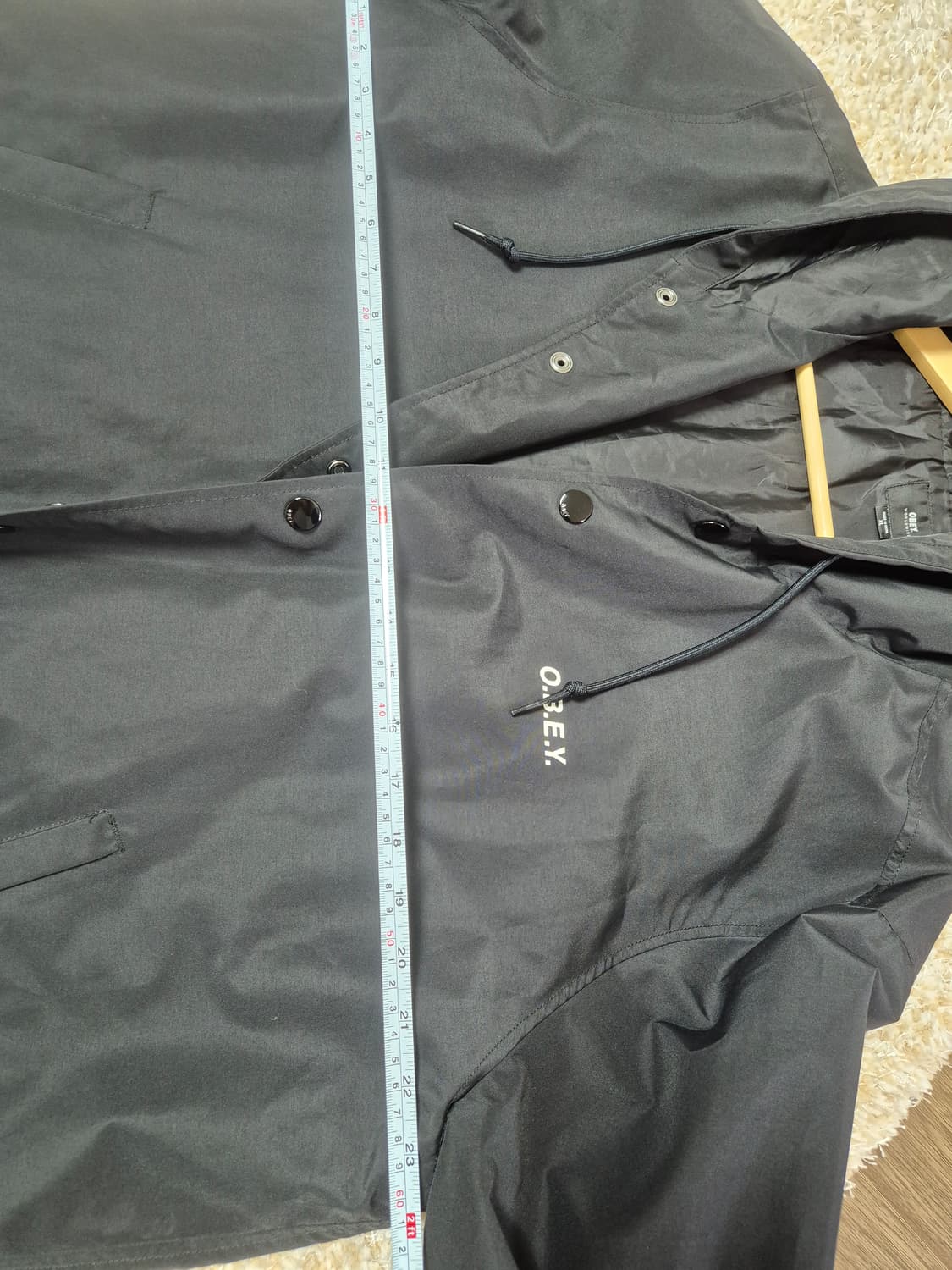 오베이 롱 코치자켓 상품이미지5