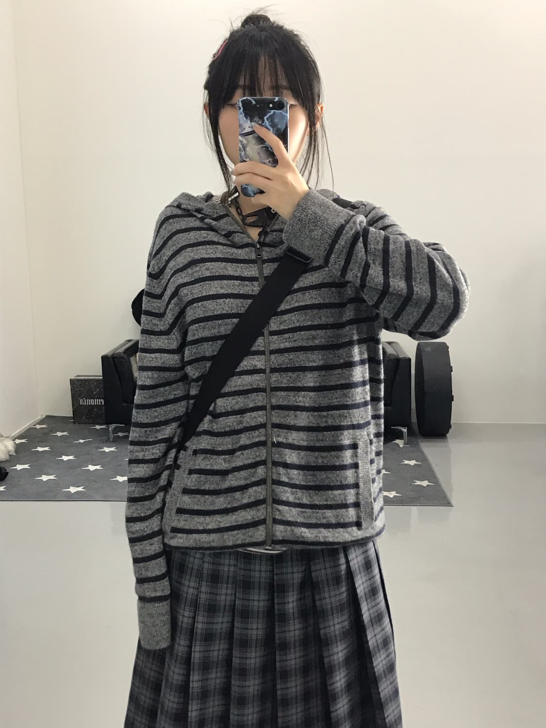 Gap Stripe Knit Hooded Zip-Up  상품이미지2