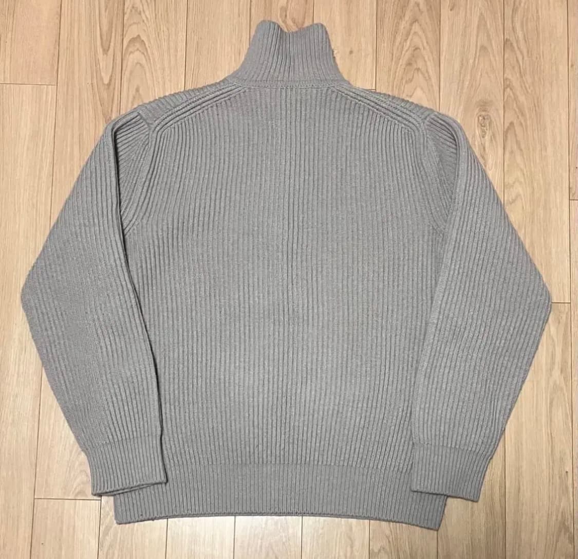 인더로우 울 하프 집업 베이지 3사이즈 판매 상품이미지4