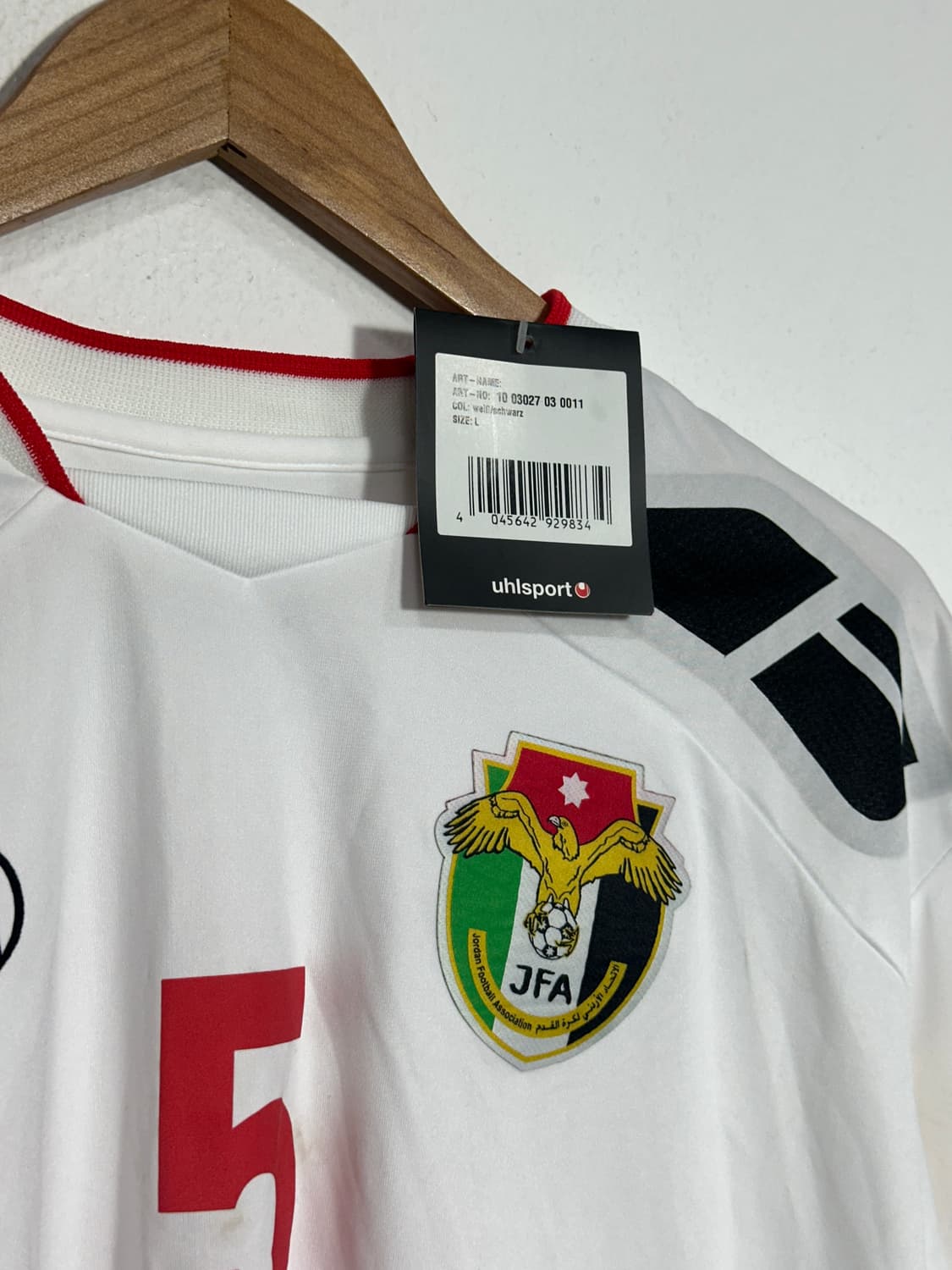 Uhlsport 요르단 축구 국가대표팀 KHAMEES 유니폼 상품이미지2