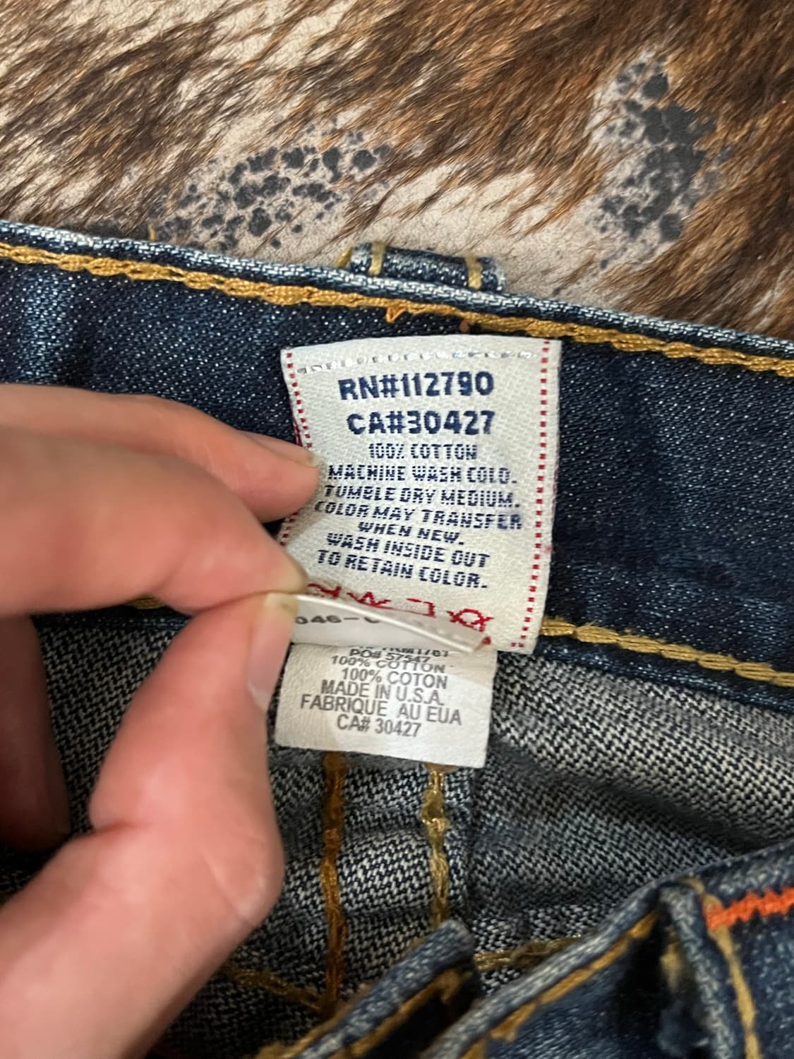 True Religion Rainbow Joey denim pants 상품이미지9