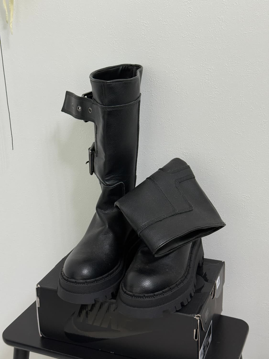 자라 가죽 부츠 상품이미지2