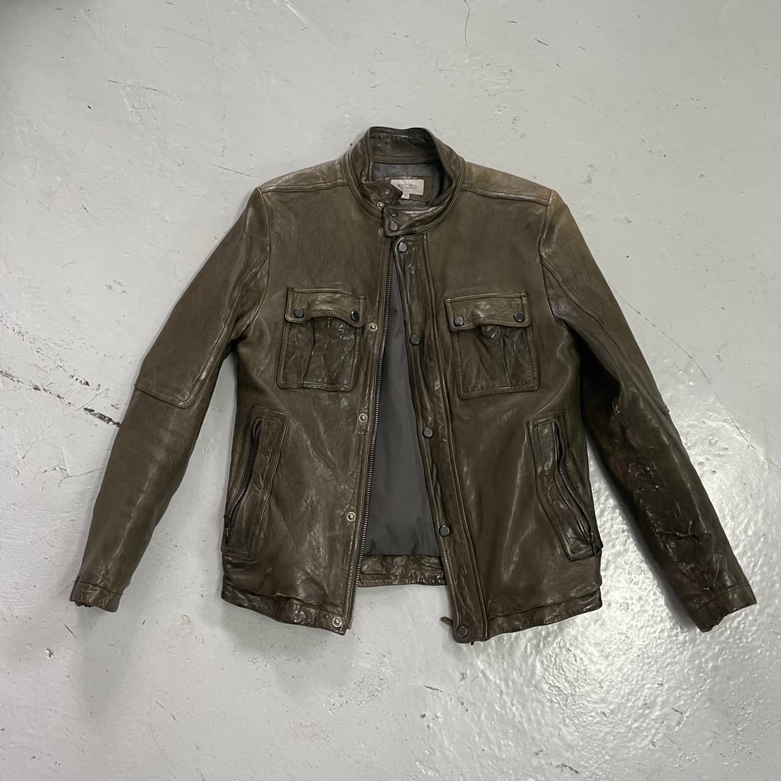 시리즈 램스킨 레더 자켓 상품이미지1