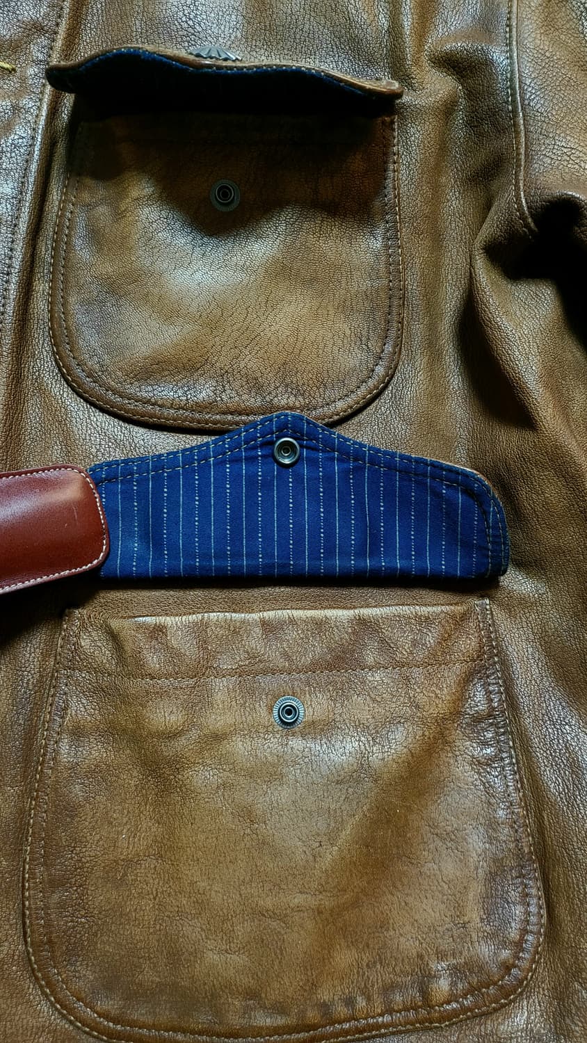 RRL 남성용 염소가죽 자켓(XL) 상품이미지7