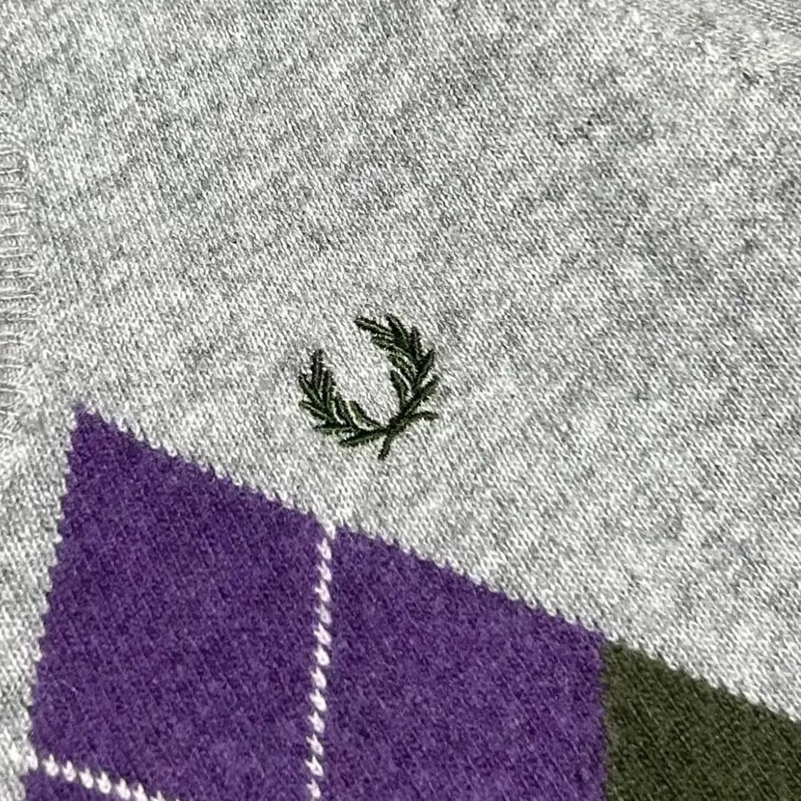 [M] Fred perry 프레드페리 캐시미어 블렌드 U넥 니트 상품이미지4