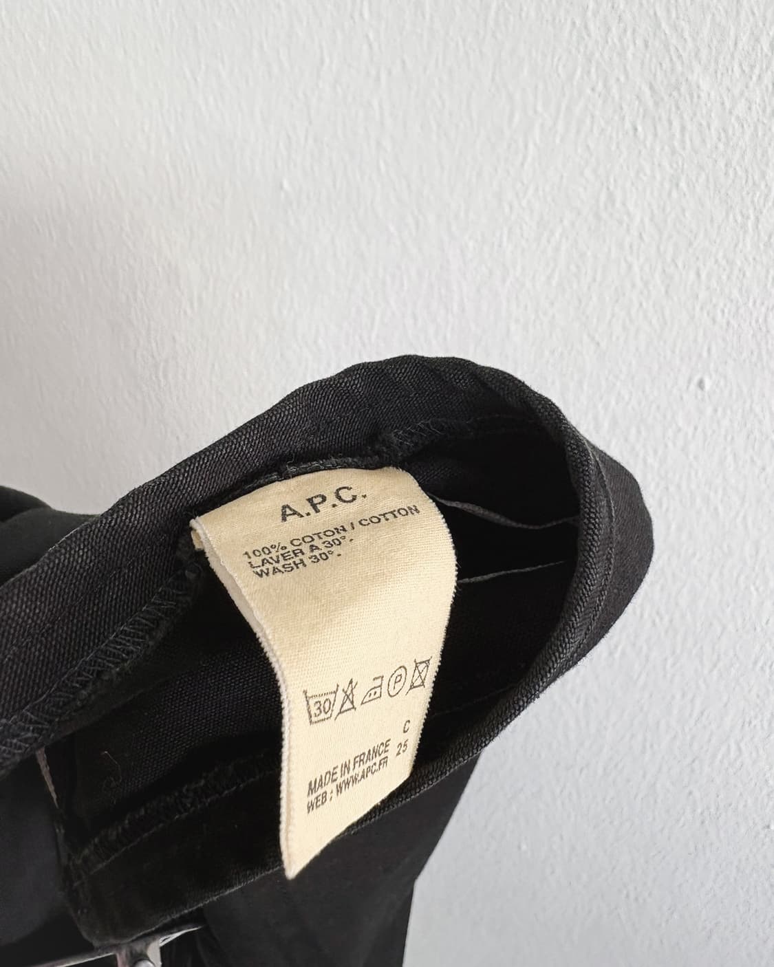 90s A.P.C. 프런트지퍼 스커트 상품이미지9