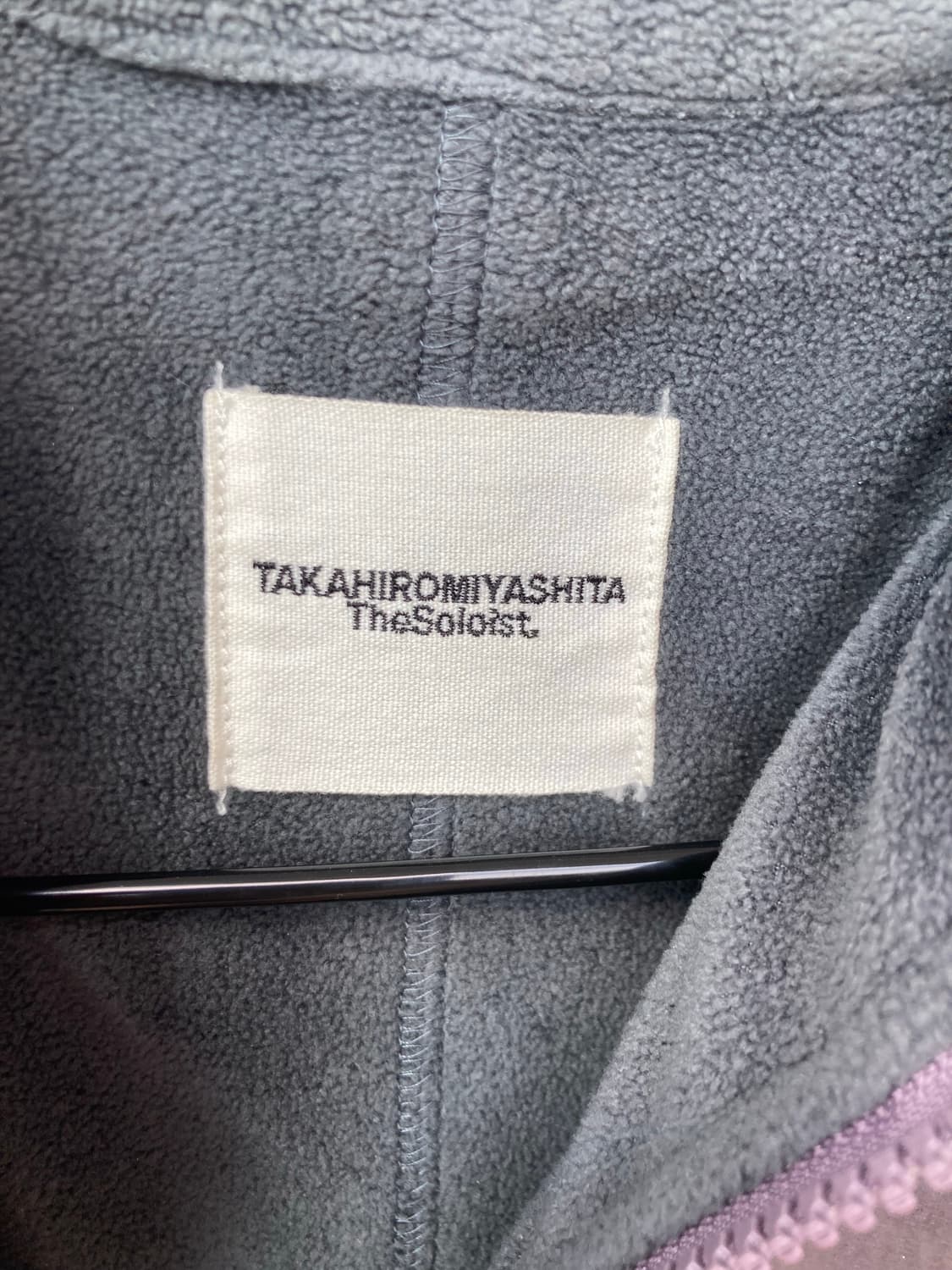 솔로이스트 14aw 후드집업 자켓 상품이미지4