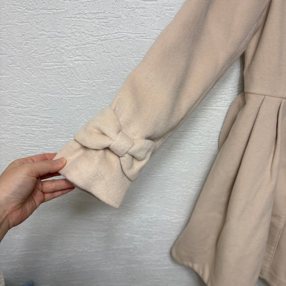 히메갸루 핑크 코트 상품이미지3