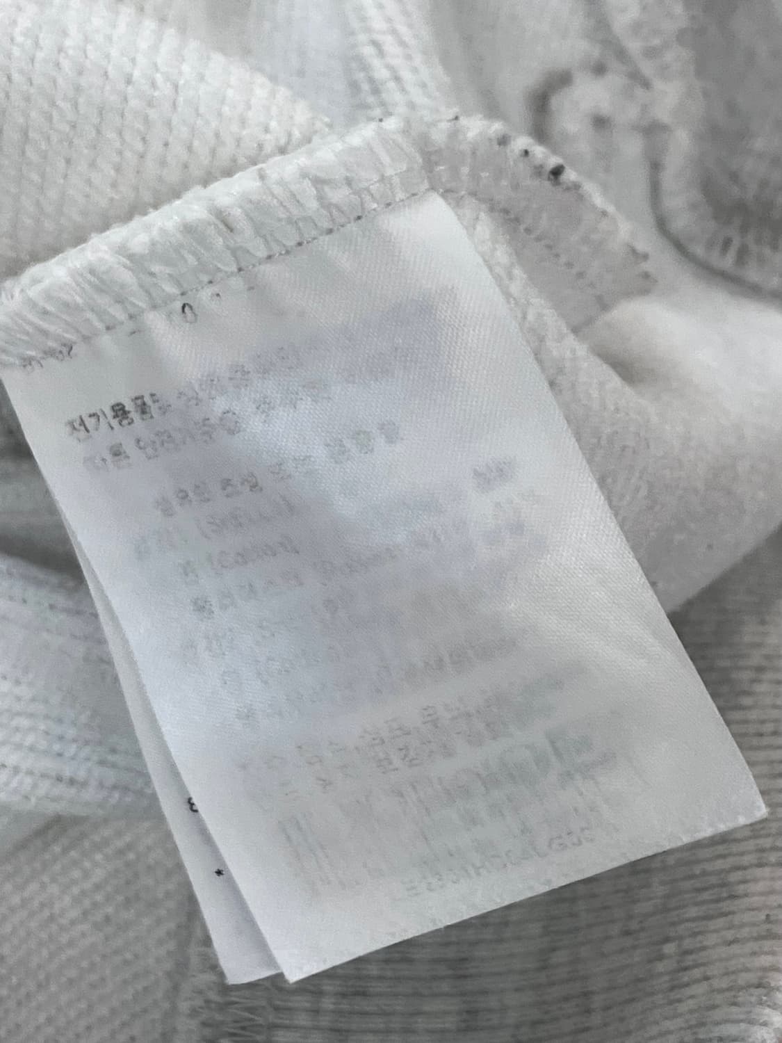 리 후드티 화이트 M  #csz3191 상품이미지5