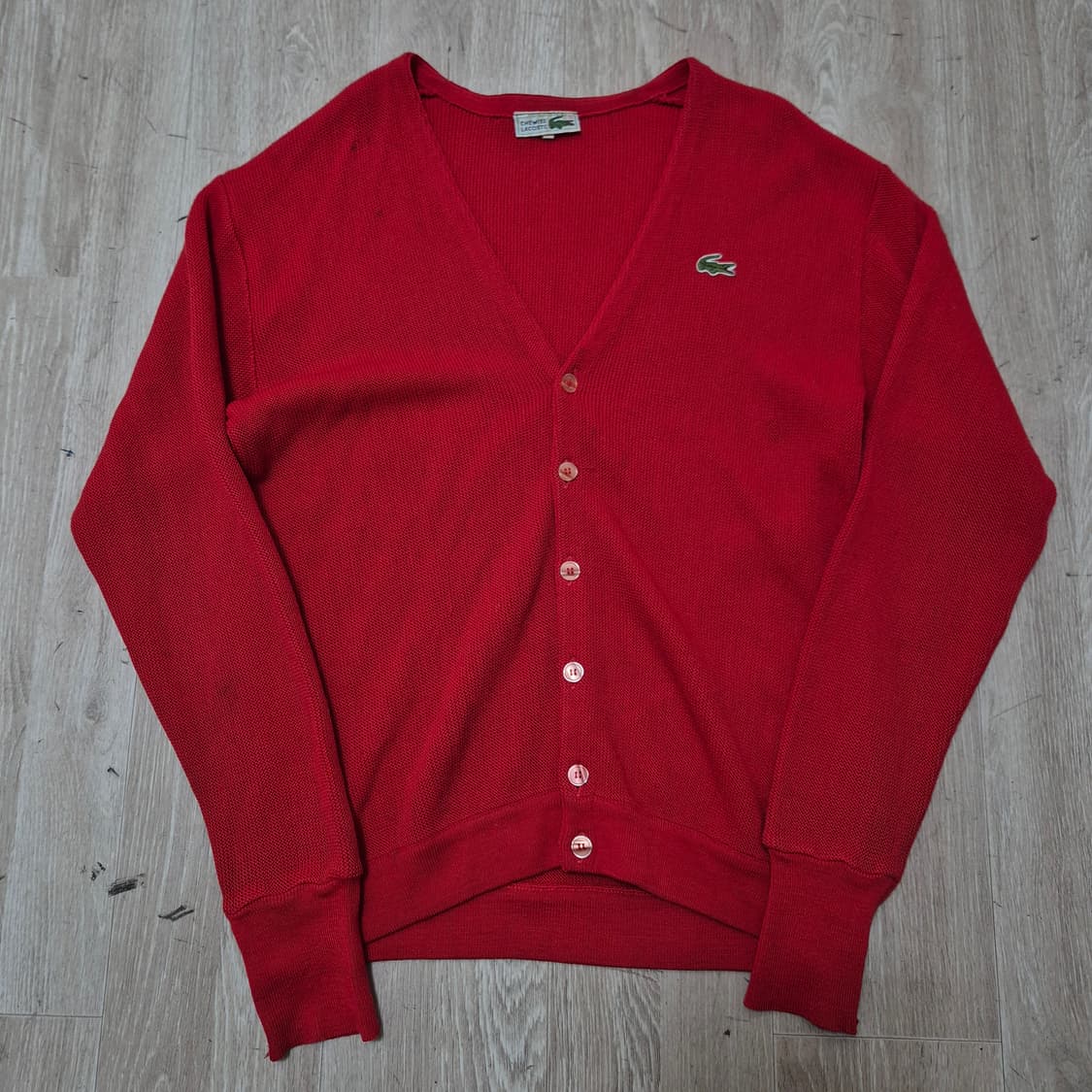라코스테 키즈 크록패치 울 가디건 (16) 상품이미지1