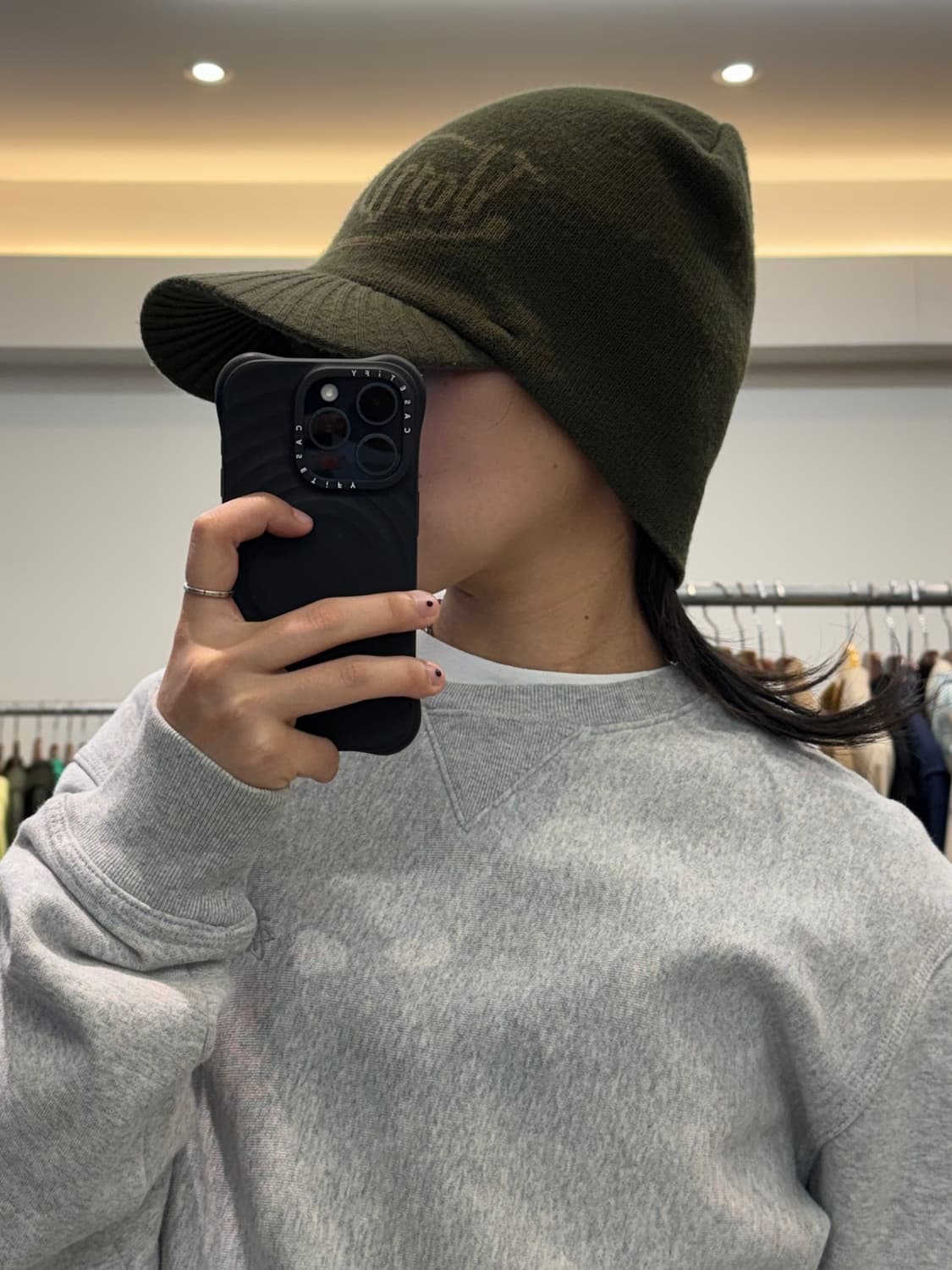 본더치 니트 바이져 비니 상품이미지7