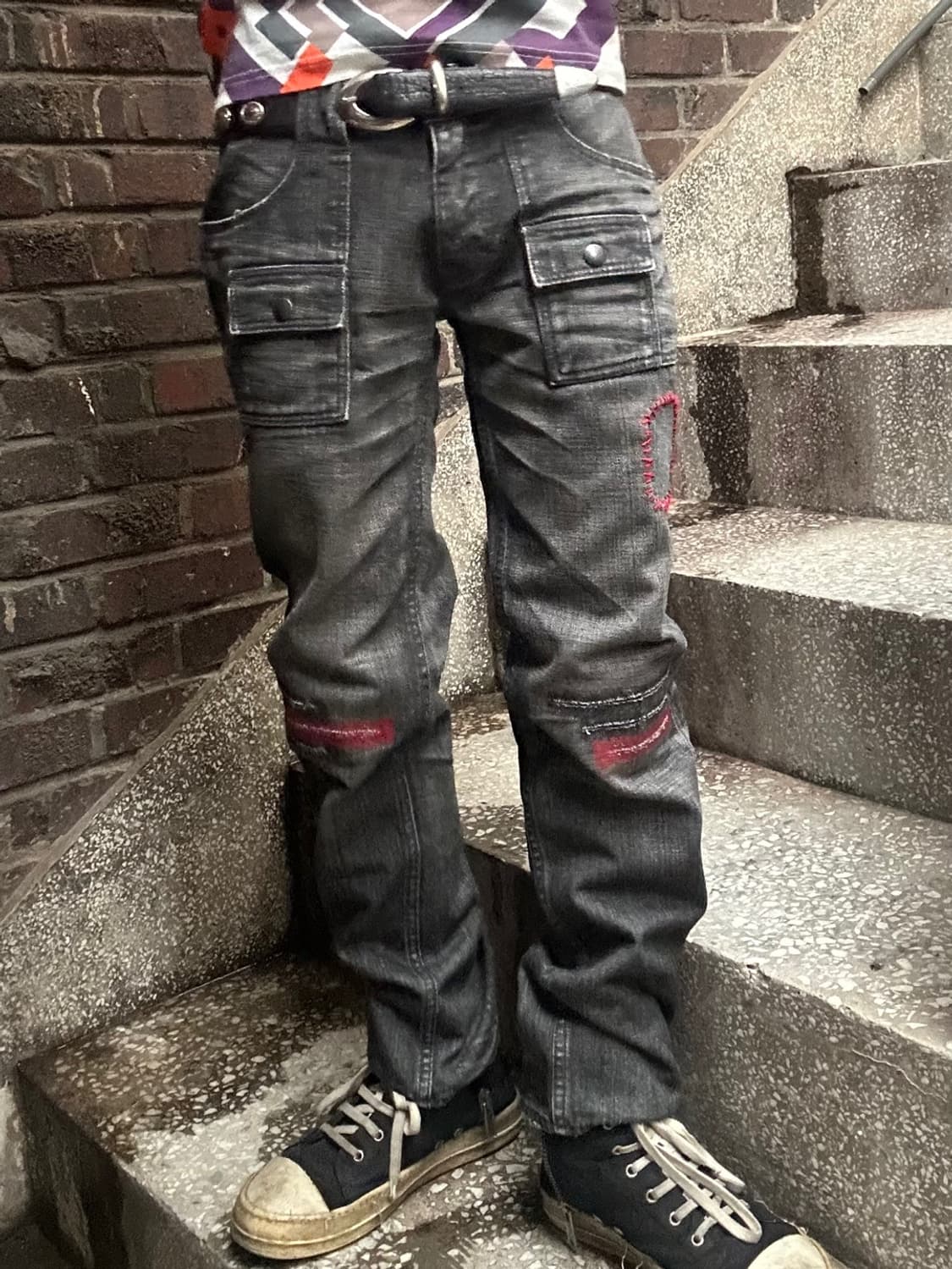 Rare 05ss Number Nine Nightcrawler jeans 상품이미지3