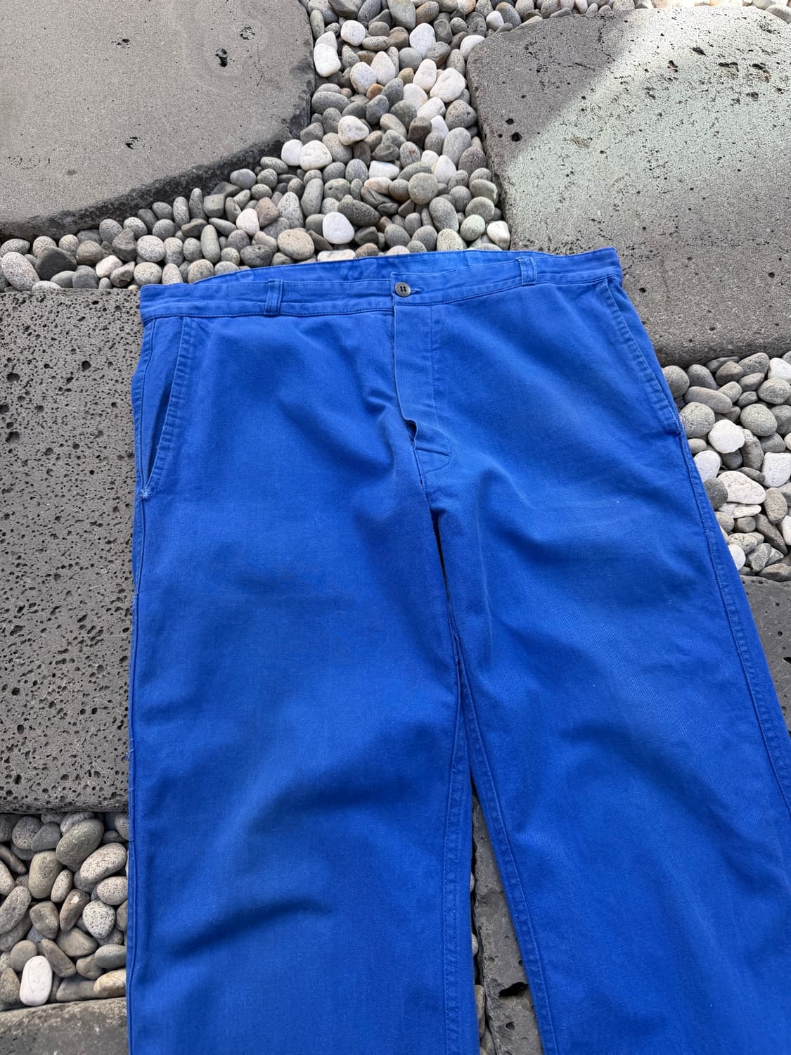 1980s VINTAGE WASHED FRENCH 빈티지 프렌치워크팬츠 상품이미지5