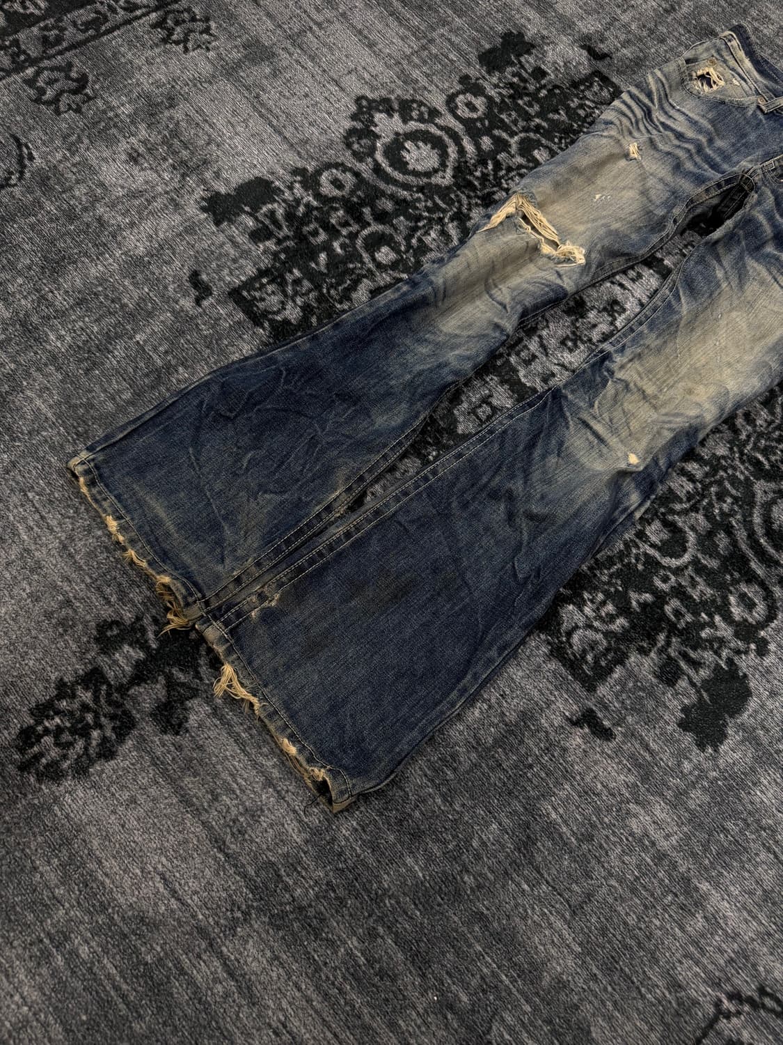 The cross jeans damaged washing boots cu 상품이미지6