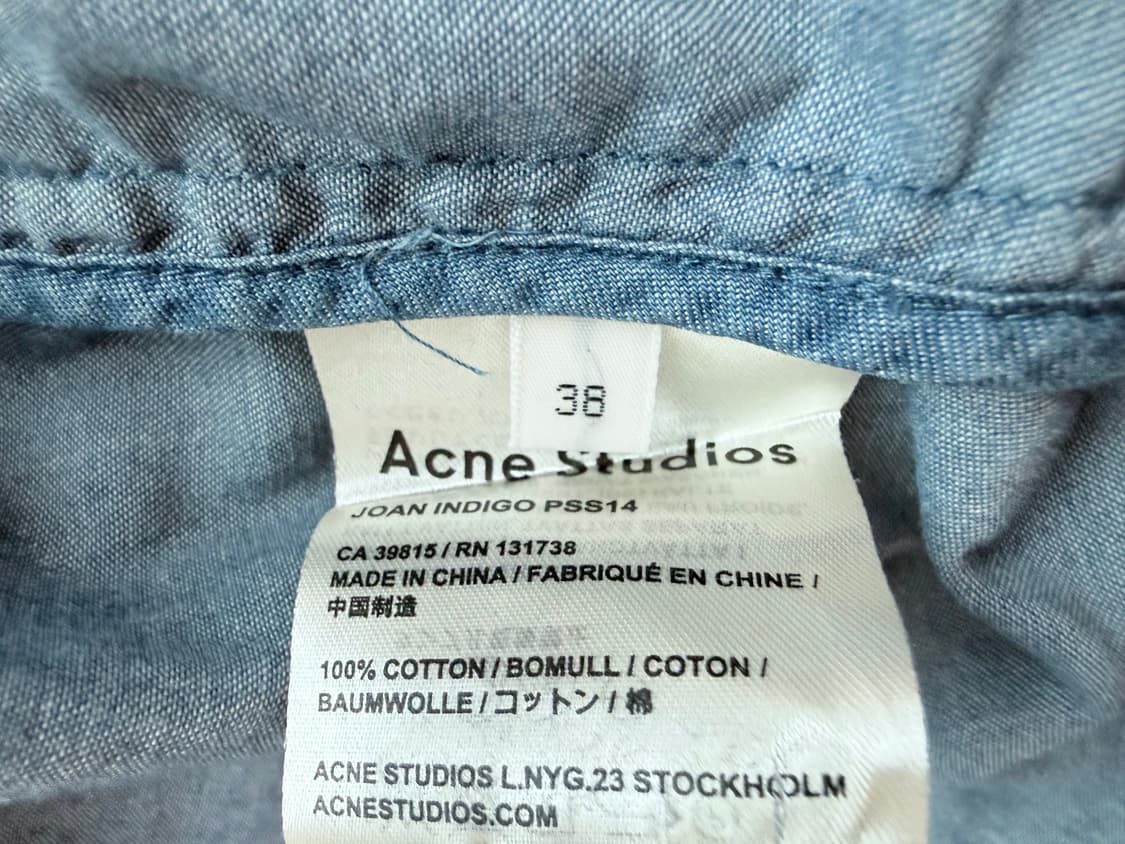 아크네 스튜디오 간절기 데님 자켓 (요새 날씨 딱!) 상품이미지3