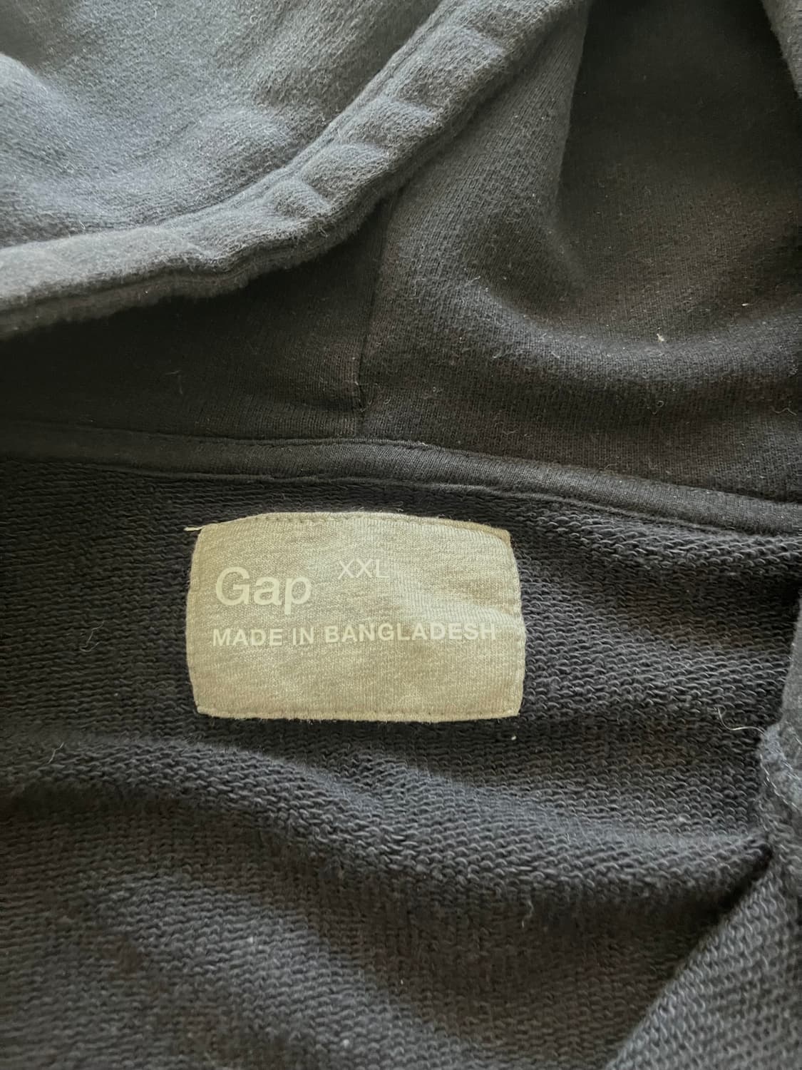 갭(GAP) 네이비 후드집업 상품이미지3