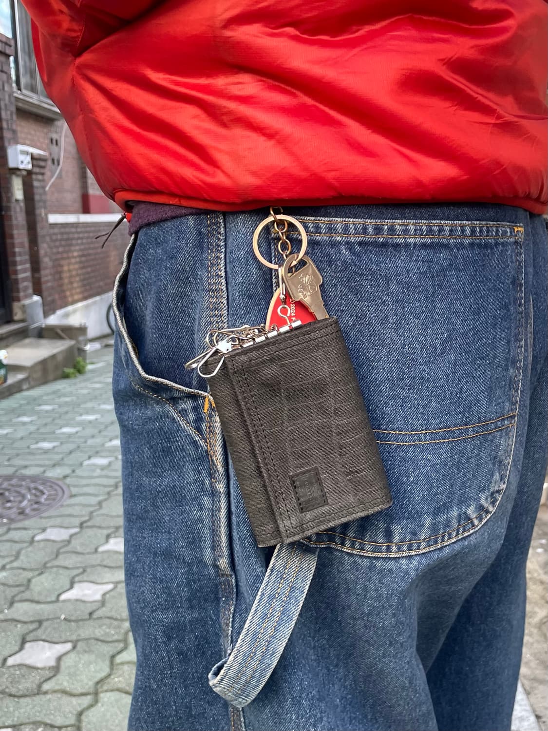 요시다 포터 키 케이스 다크 그레이 상품이미지2