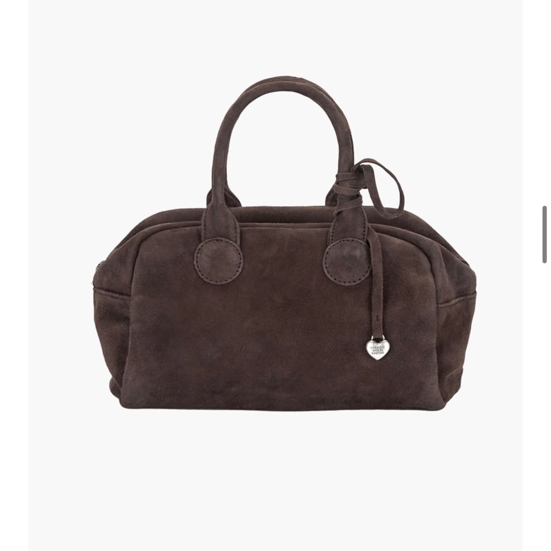 Soft bowling_choco brown suede 상품이미지2