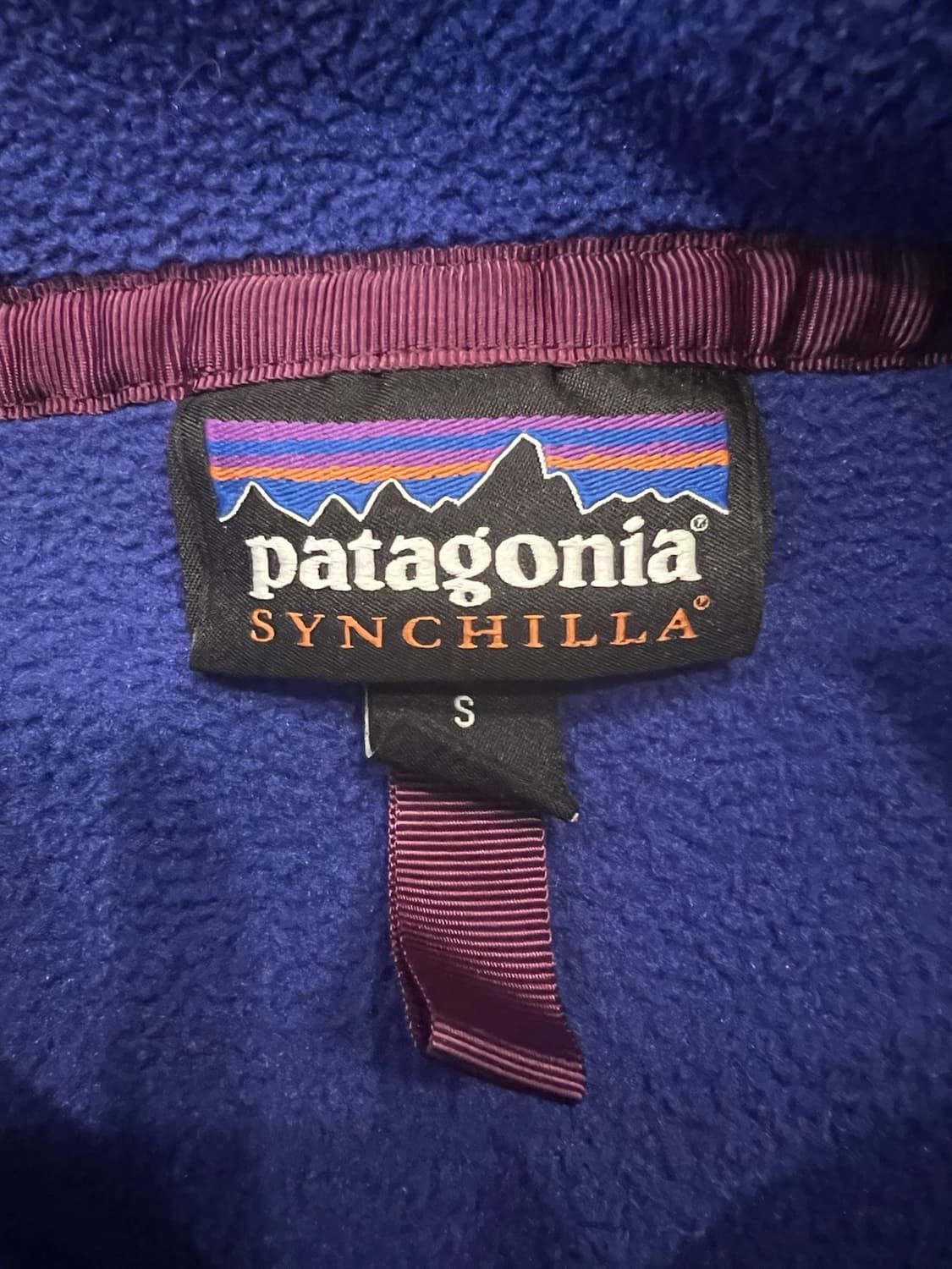 10s 파타고니아 신칠라 스냅-T 블루/옐로우 상품이미지4