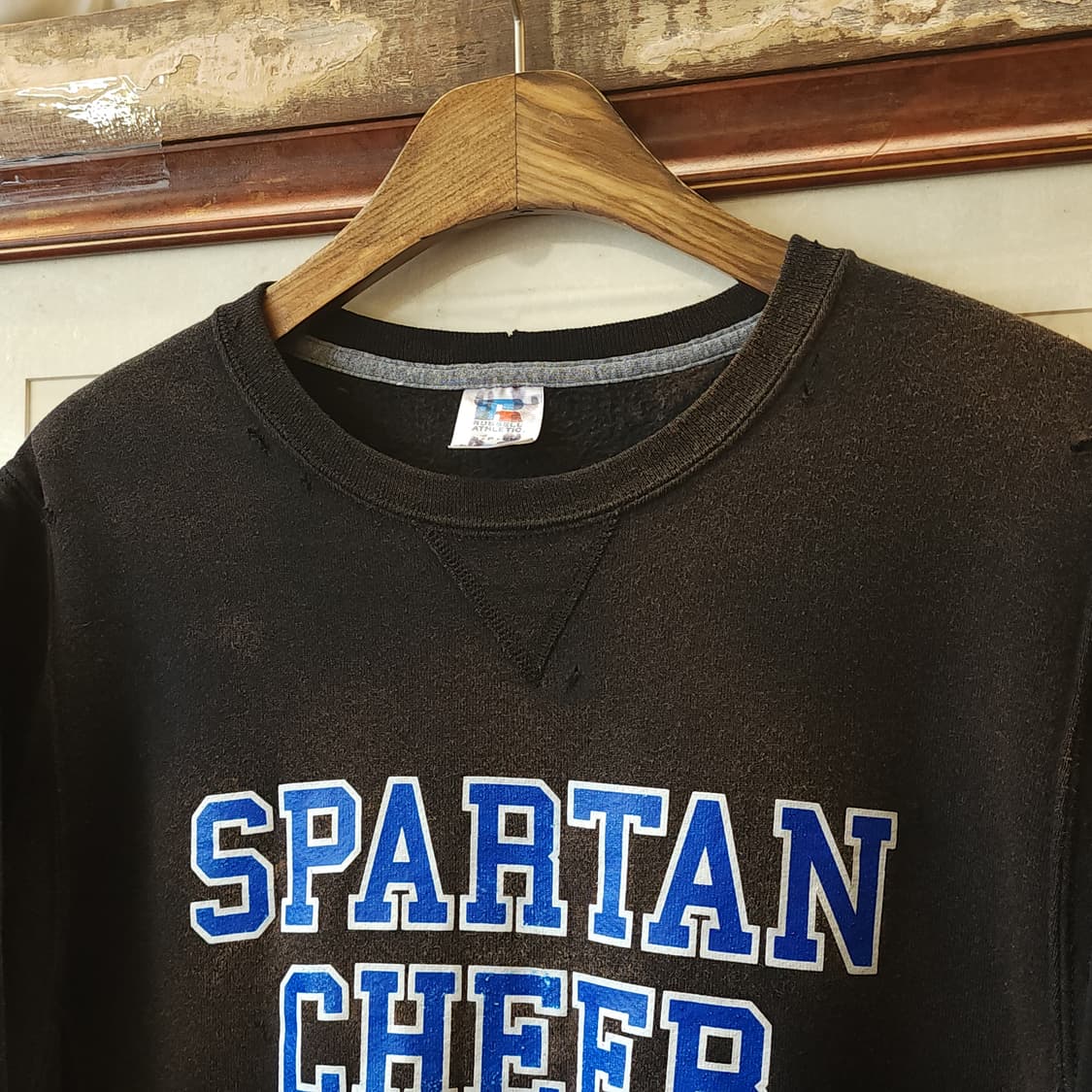 90s 러셀 맨투맨 빈티지 스웻셔츠 러셀 썬페이딩 스파르탄 s 상품이미지4