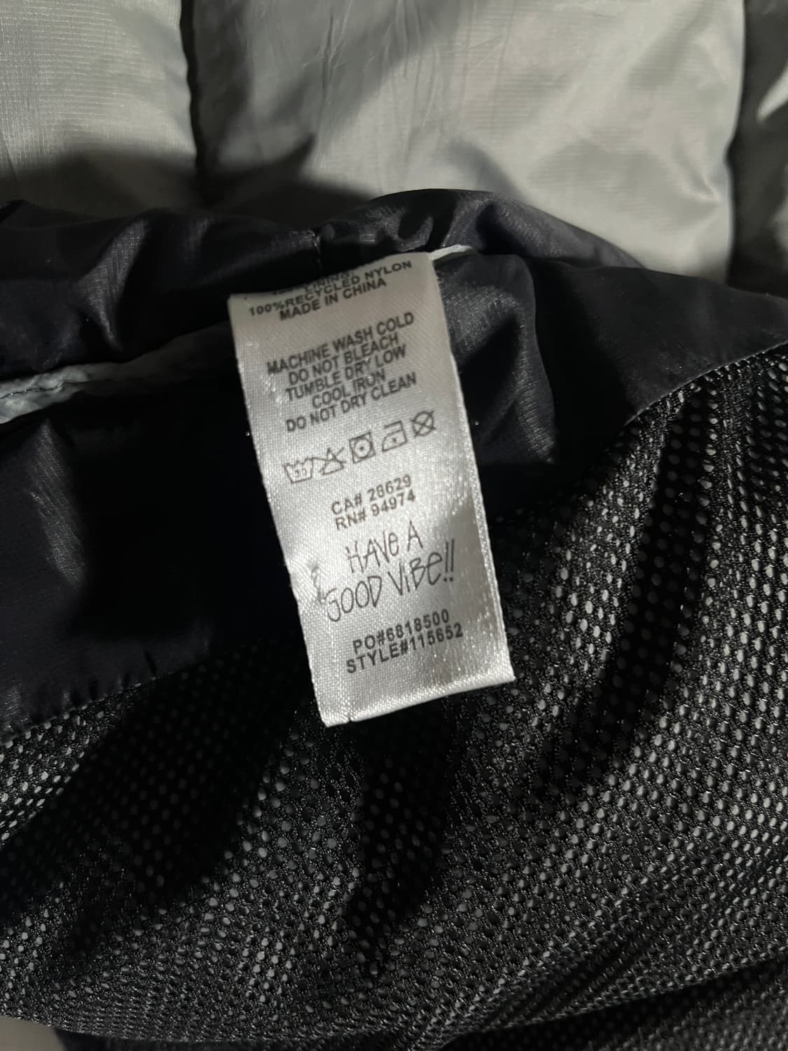 스투시 마이크로 립스탑 다운 파카 블랙 상품이미지6